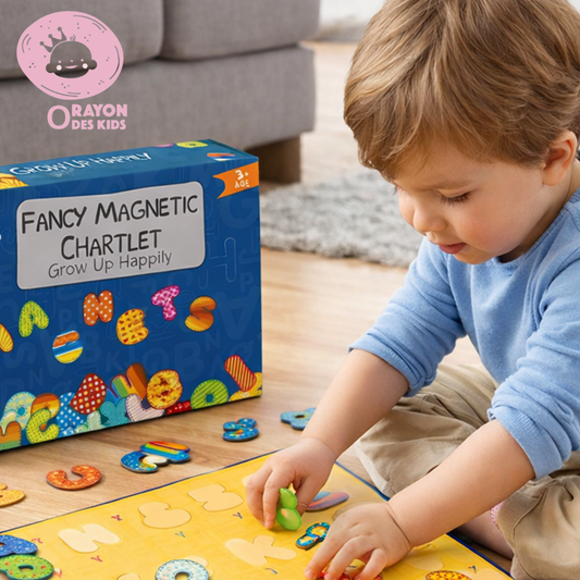 Magnétique Alphabet – Fancy Magnetic Chartlet pour Enfants