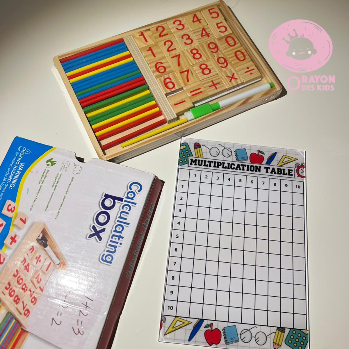 Kit de calcul éducatif pour enfants